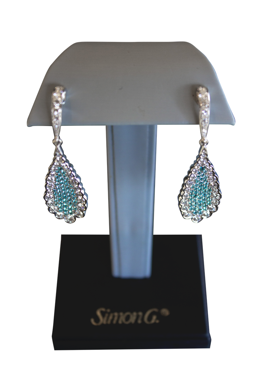 The Divine Tourmaline Dangle Earrings